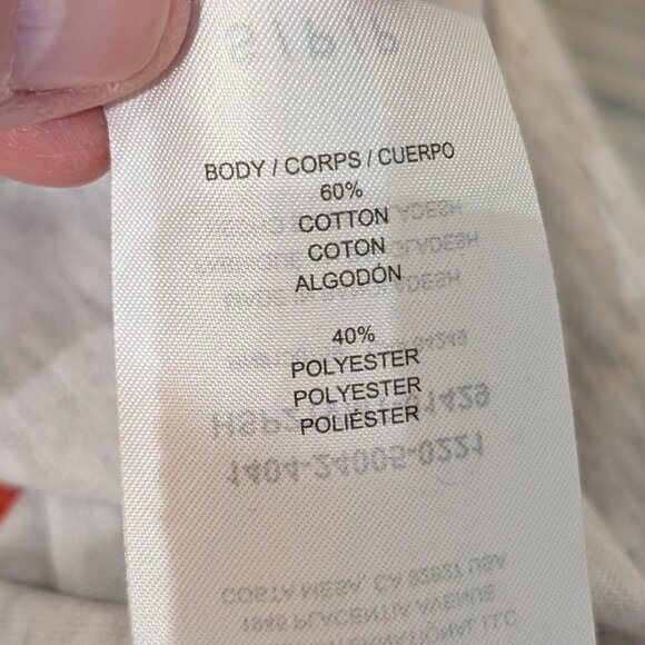 Hurley Two-Tone Hooded Long Sleeve Shirt Size Small - Picture 9 of 9